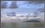 Silhouette depuis Beauvallon, Mahé, Seychelles